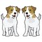 Signmission Russel Terrier Dog Decal, Dog Lover Decor Vinyl Sticker D-24-Russel Terrier - alternate 1